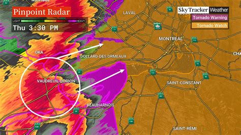 Anthony Farnell On Twitter Pm Dangerous Storm Over Vaudreuil