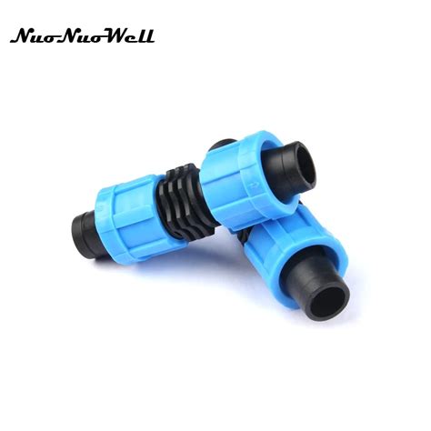 20pcs Nuonuowell 5 8 16mm Straight Drip Tape Lock Couping For Garden