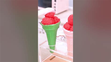 🍉 Coolest Miniature Watermelon Ice Cream Recipe Yumupminiature Youtube