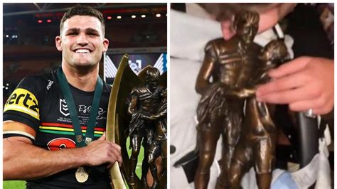 ‘Banned if we win': Nathan Cleary bans sister from touching the trophy ...