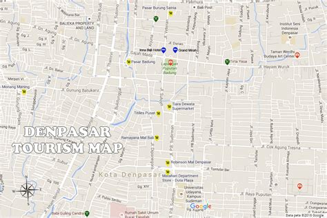 Kuta Map Kuta Tourist Spots Bali Travel Guides Bali Star Island