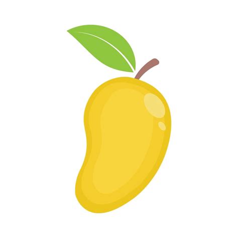 Mango Fruit Icon Vector Design Template 11386430 Vector Art At Vecteezy