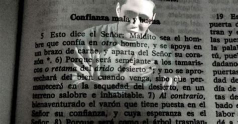 Canserbero Jeremias 17 5 Maldito Sea El Hombre Que Confía En Otro