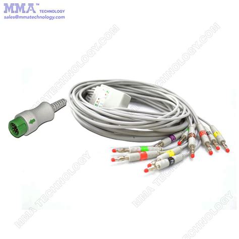 China Customized Mindray Compatible 10 Leads ECG Cable Suppliers Buy