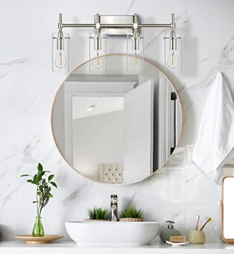 Linea Di Liara Effimero Modern Farmhouse Bathroom Vanity Lights