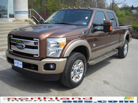 Golden Bronze Metallic Ford F Super Duty King Ranch Crew Cab