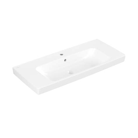 Villeroy Boch Architectura Lavabo A Parete Con Ceramicplus Bianco