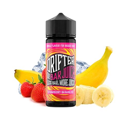 Juice Sauz Drifter Bar Strawberry Banana Ice Ml