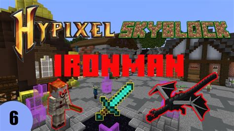 Hypixel Skyblock Ironman Episode Bat Person Armor First Dragon