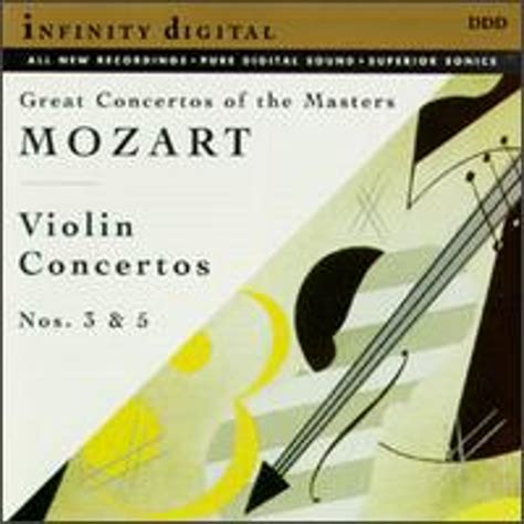 Pre Owned Mozart Violin Concertos Nos 3 5 CD 0074646433126 By