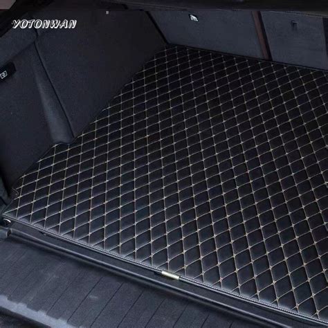 YOTONWAN Alfombrilla Impermeable De Cuero Para Maletero De Coche