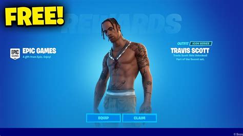 TRUCO COMO CONSEGUIR SKIN TRAVIS SCOTT GRATIS 2024 CODIGO De SKIN