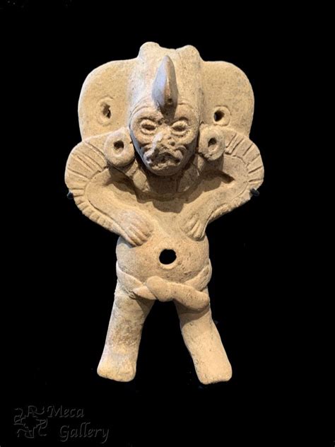 Mayan Monkey God Warrior Flute Pre Colombian 600 800 Ad Mayan Art