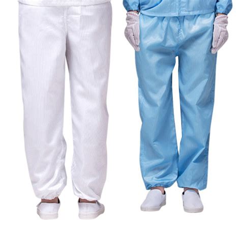 Wholesale ESD Jacket+ESD Pants/ ESD Garment Cleanroom Clothes Jacket and Pants manufacturers and ...