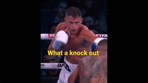 Chris Algieri Gets Knock Out By Connor Benn Chrisalgieri Connorbenn