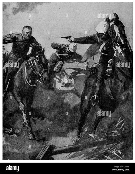 1914 British cavalry against German Uhlans cavalry charge Uhlan horse ...