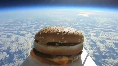 Space Burger Fast Food Treat Crashes To Earth In Colchester Uniteds