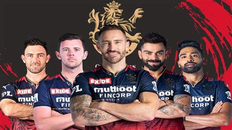 Ipl Rcb Team Players List Captain Retained Players List