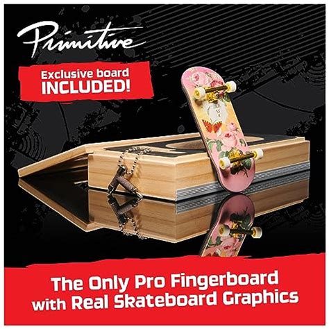 Tech Deck Primitive Pro Series Finger Board With Storage Display Built For Pros Authentic