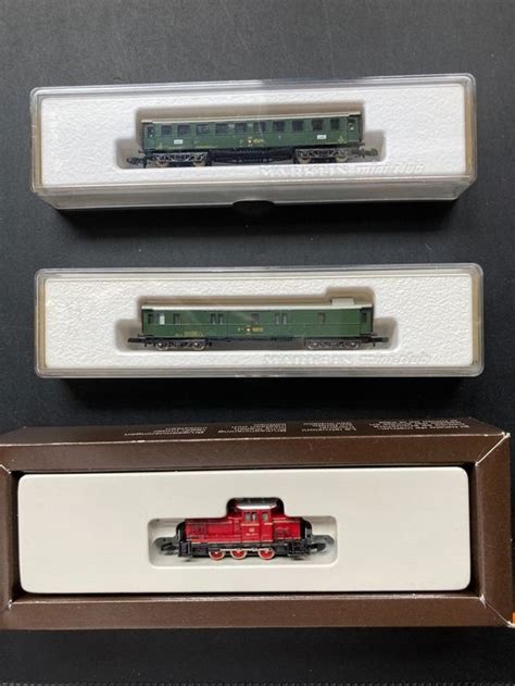 Märklin Mini Club 8864 Diesellok 2 SBB Wagen Spur Z Kaufen auf Ricardo