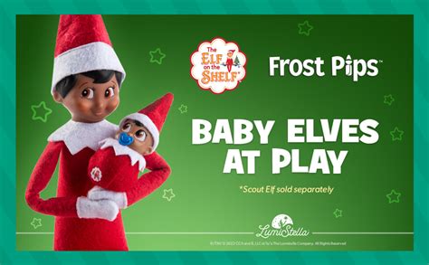 Amazon The Elf On The Shelf Frost Pips Mini Blooms Elf Baby Girl