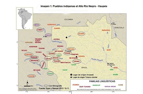 Pueblos indígenas el Alto Río Negro Vaupés Download Scientific Diagram