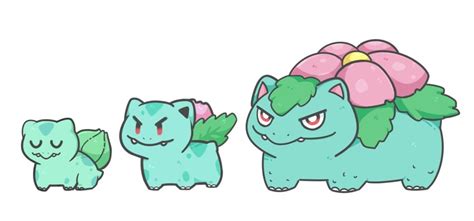 Bulbasaur Venusaur And Ivysaur Pokemon Drawn By Selen Tatsuki