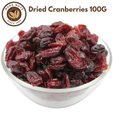 NUDE NUTS Organic Dried Cranberries G Daraz Lk