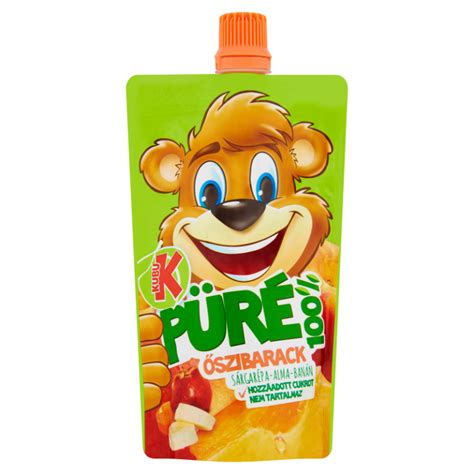 Kubu Peach Puree G Hungarian Food Shop