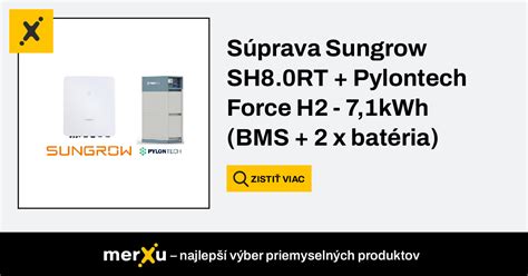 Sungrow S Prava Sh Rt Pylontech Force H Kwh Bms X