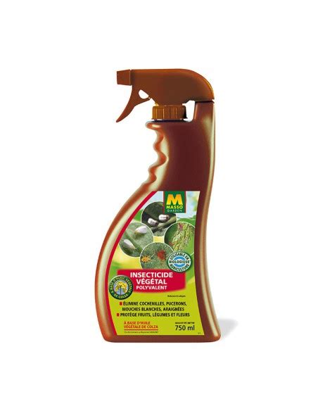 Insecticide Végétal Polyvalent Uab 750ml Masso