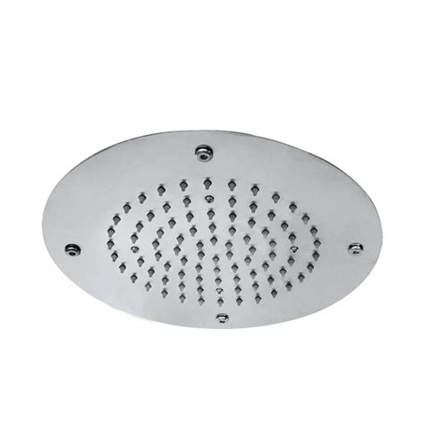 Jtp Inox Brushed Stainless Steel Mm Ceiling Shower Head Sanctuary