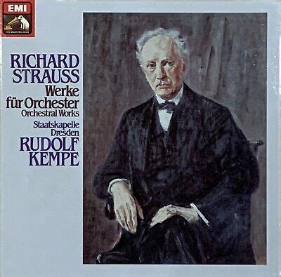 Richard Strauss Orchestral Works RUDOLF KEMPE EMI 10LP Box NM Like New