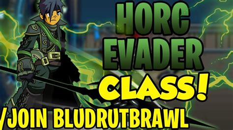 Aqw Horc Evader Class In Join Bludrutbrawl Gameplay Youtube