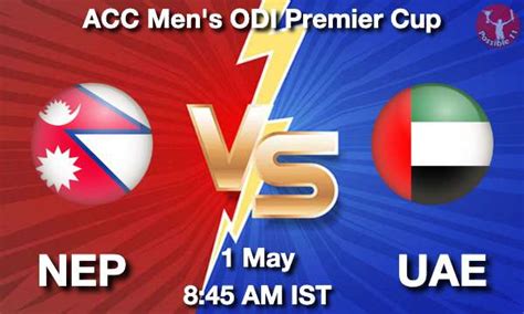 Nep Vs Uae Dream Team Prediction Fantasy Cricket Tips May