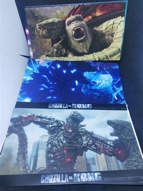 Godzilla vs. Kong [4K Ultra HD+Blu-ray+DVD] Movie Monster Series Limited Edition Special Set ...