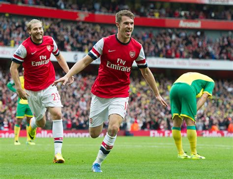 Arsenals Aaron Ramsey Set To Return For Fa Cup Semi Final Against Wigan