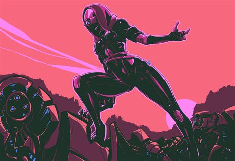 Mass Effect Tali Art