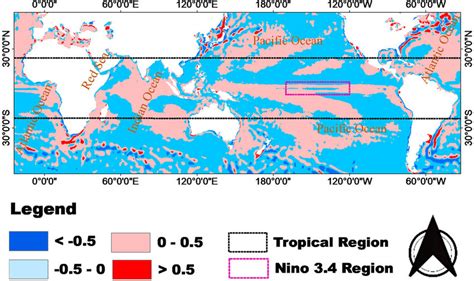 Map of sampled tropical Indian Ocean, tropical Atlantic Ocean, tropical... | Download Scientific ...