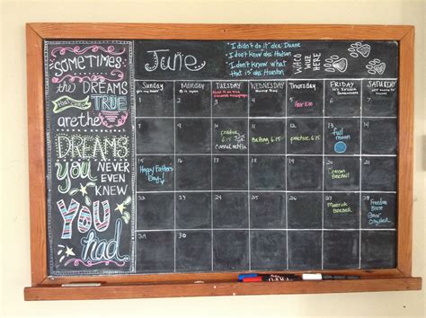 June Calendar Ideas Whiteboard - Calendar Productivity Hacks