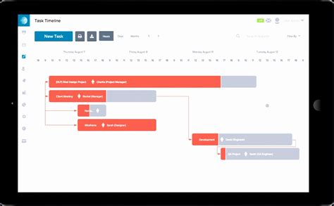 6 Project Management Timeline Excel Template - Excel Templates - Excel ...