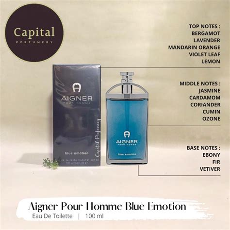 Jual Aigner Pour Homme Blue Emotion Edt Ml Shopee Indonesia