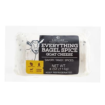 Everything Bagel Spice Goat Cheese Laclare Creamery