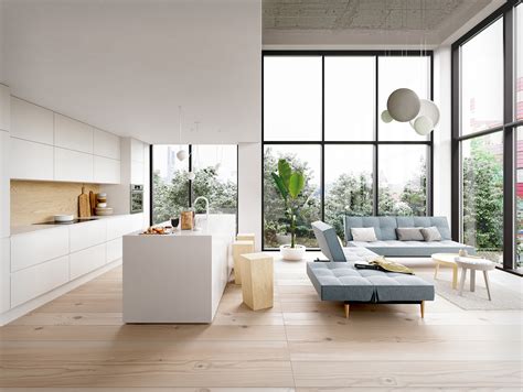 Loft D Visualisation Behance