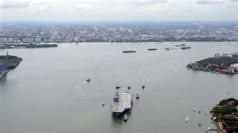 India's first indigenous aircraft carrier begins sea trial | The Times ...