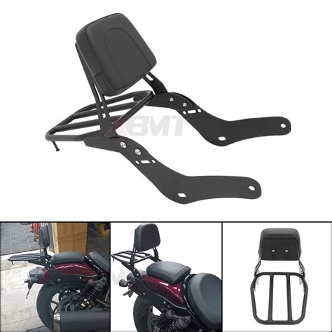 Motorcycle Accessories Rear Backrest Sissy Bar Luggage Rack For Honda