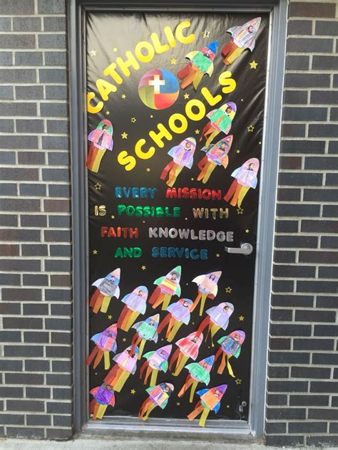 Catholic Schools Week Door Decoration Catholic Schools Week Catholic