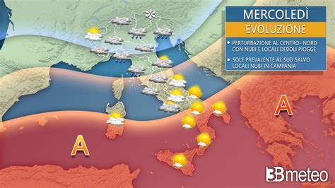 Meteo Da Mercoled Torna Qualche Pioggia Ecco Dove Tendenza Fino Al