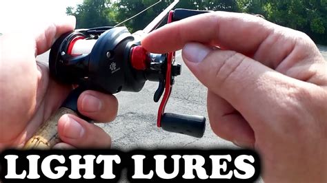 How To Cast Light Lures On A Cheap Baitcaster Easy Tips For Beginners