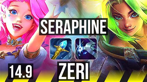 Seraphine Sona Vs Zeri Lulu Adc Rank Seraphine